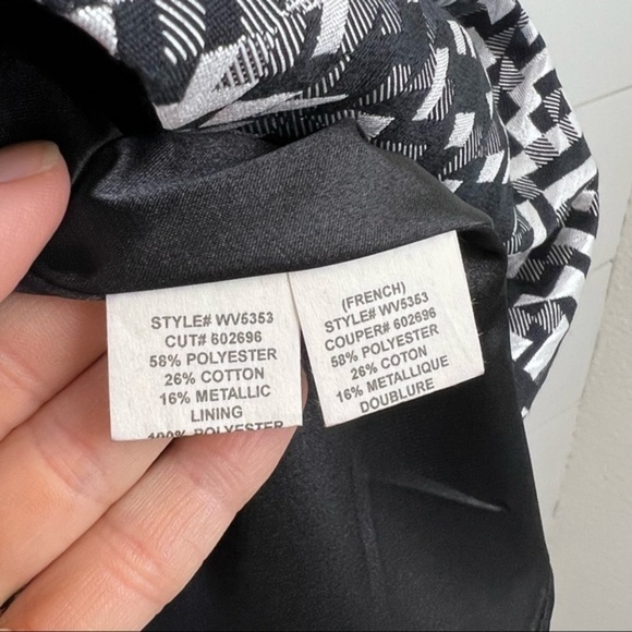 NEW Eva Franco Anthropologie 2 FIFI Metallic Strapless Party Dress - Picture 8 of 9